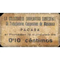 10 Céntimos Masanasa
