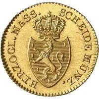 1 Kreuzer - Frederick August and Frederick William Gold pattern strike