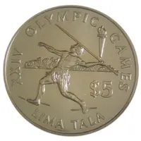 5 Tala - Elizabeth II XXIV Summer Olympics