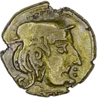 Drachm - Vijayasena II Madasena, Post Western Satraps