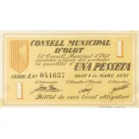 1 Peseta Olot
