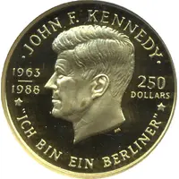 250 Dollars - Elizabeth II John F. Kennedy