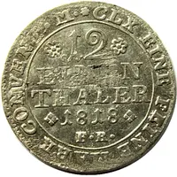 1⁄12 Thaler - George IV