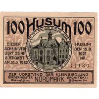 100 Pfennig Kleinsiedlung Nordmark