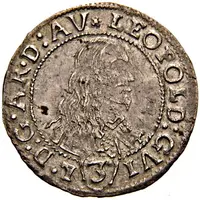 3 Kreuzers - Leopold Wilhelm von Österreich Wischau