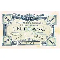 1 Franc - Chambre de Commerce de Dunkerque 59