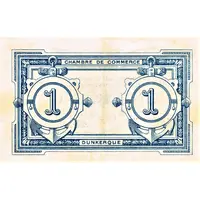 1 Franc - Chambre de Commerce de Dunkerque 59