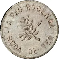 5 Pesetas - La Pau Rodenca
