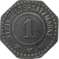 1 Pfennig - Karlstadt am Main Portland Cementfabrik