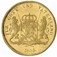 20 Ducats - Maximilian I Joseph Gold Pattern