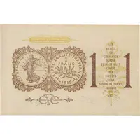 1 Franc - Chambres de Commerce de Paris