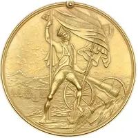 Award - George III Honourable East India Company Medal, gold