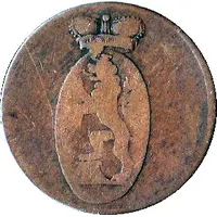 3 Pfennig - Henry XLII