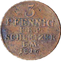 3 Pfennig - Henry XLII