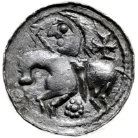 Denier - Bolesław II the Generous Kraków mint