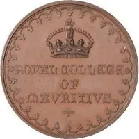 Medal Royal College of Mauritius, 30mm