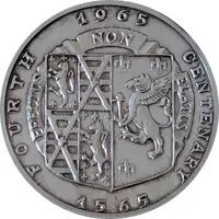 Medal - Island of Sark Fourth Centenary, Silver, 7g