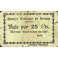 25 Céntimos Horcajo