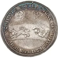 1 Thaler - Christian Ernest Marriage