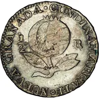 1/2 Real Pre-republican - Cundinamarca