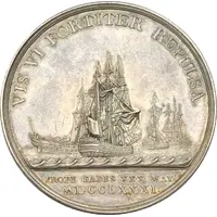 Medal - Naval action off Cadiz
