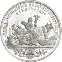 Medal - International dairy exhibition Hamburg