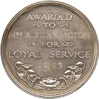 Award Governor`s Medal, 1st type