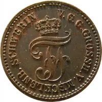 1 Pfennig - Frederick Francis II