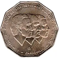 1 Peso Montesinos, Enriquillo, Lemba