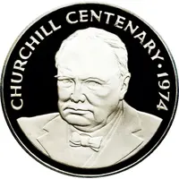 25 Dollars - Elizabeth II Churchill