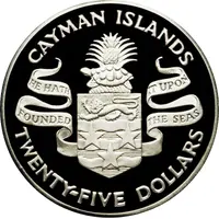 25 Dollars - Elizabeth II Churchill