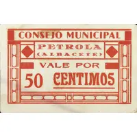 50 Céntimos Pétrola