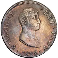 8 Reales - Agustín I