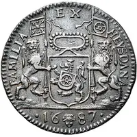 Token - Théodore d'Elshout, or Van Heusden, intendant of the Brussels canal