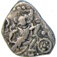 Drachm - Mihara Bhoja I Gujara Pratiharas