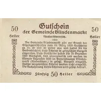 50 Heller Blindenmarkt