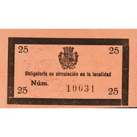 25 Céntimos Pedro Muñoz