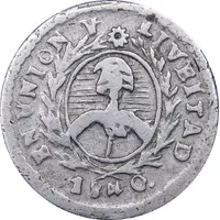 1/2 Real National Coat of Arms