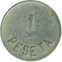 1 Peseta - Sociedad Cooperativa de Consumo La Canetense