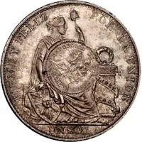 1 Peso Counterstamped coinage