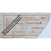 2 000 000 Mark Mannesmann-Mulag