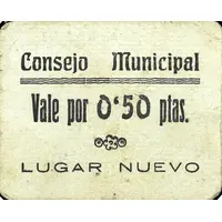 0.50 Pesetas Lugar Nuevo
