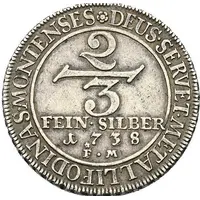 ⅔ Thaler - Charles Philip Wildberg - Mining Thaler