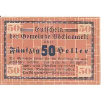 50 Heller Vöcklamarkt