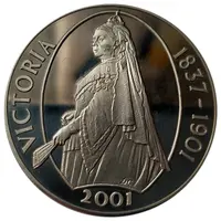 50 Pence - Elizabeth II Queen Victoria