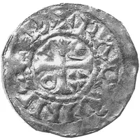 Denier - Baldwin IV / Baldwin V Bruges