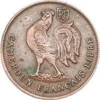 1 Franc with 'LIBRE'