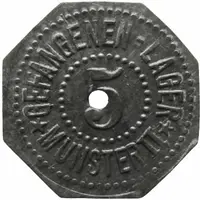 5 Pfennig - Münster Gefangenenlager Münster II
