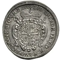 1 Groschen - Louis Anthony of Pfalz-Neuburg Death