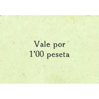 1 Peseta Conchel de Cinca